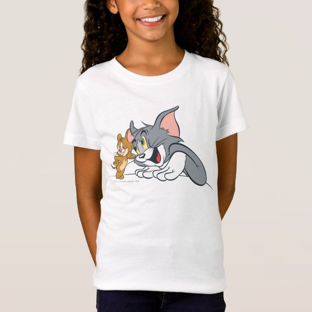 Tom och Jerry Best Buds T Shirt (Framsida)