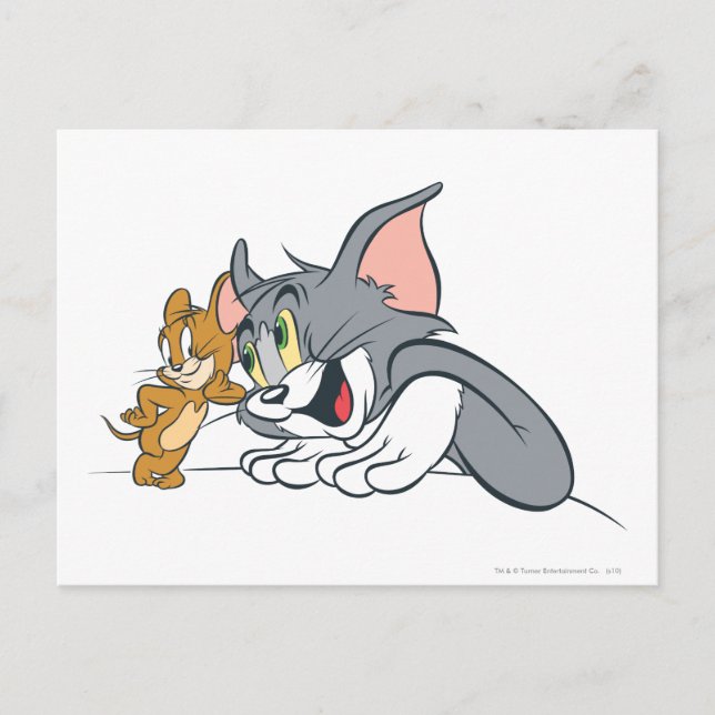 Tom och Jerry Best Buds Vykort (Framsida)