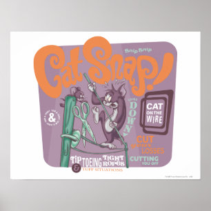 Tom och Jerry Cat Snap Poster