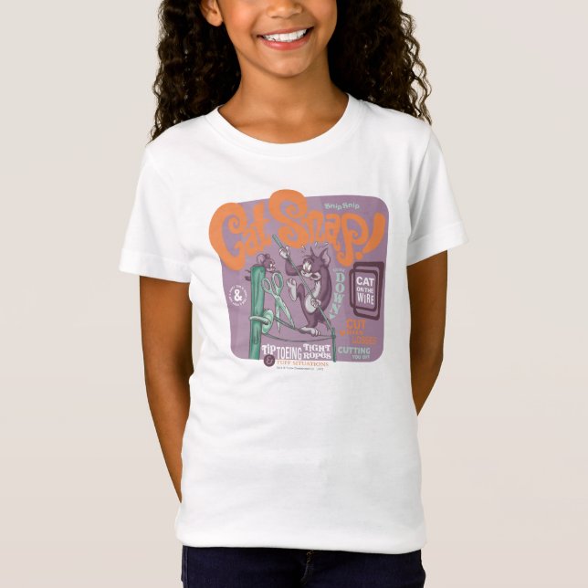 Tom och Jerry Cat Snap Tee (Framsida)