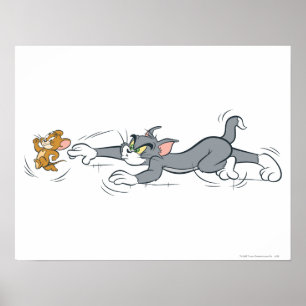 Tom och Jerry Chase Poster