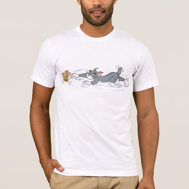 Tom och Jerry Chase Tee Shirt (Framsida)