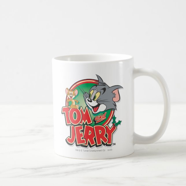 Tom och Jerry Classic Logotyp Kaffemugg (Höger)