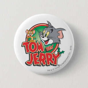 Tom och Jerry Classic Logotyp Knapp