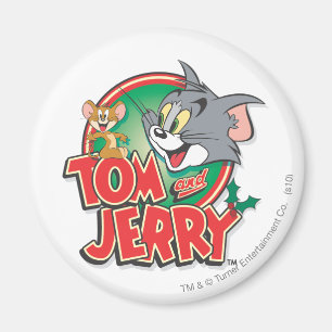 Tom och Jerry Classic Logotyp Magnet