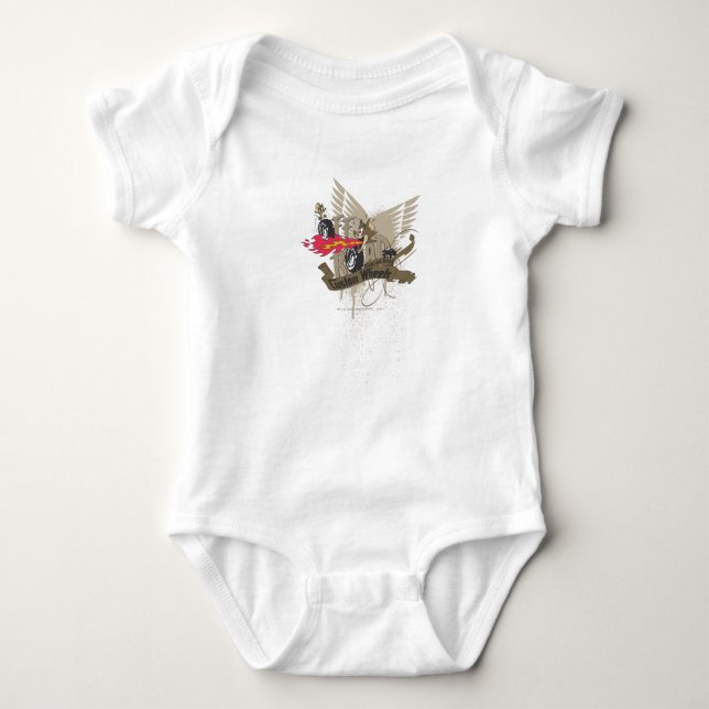 Tom och Jerry Custome Hjul Tee (Framsida)