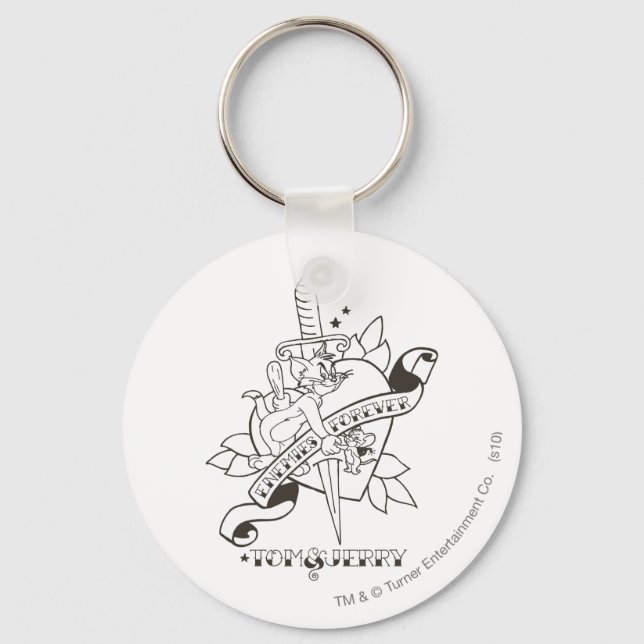 Tom och Jerry Enfivers Forever 1 Nyckelring (Framsida)