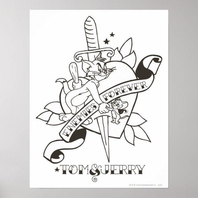 Tom och Jerry Enfivers Forever 1 Poster (Framsidan)