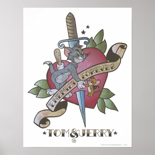 Tom och Jerry Enfivers Forever 2 Poster (Framsidan)