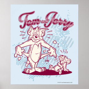 Tom och Jerry Fattig Poster