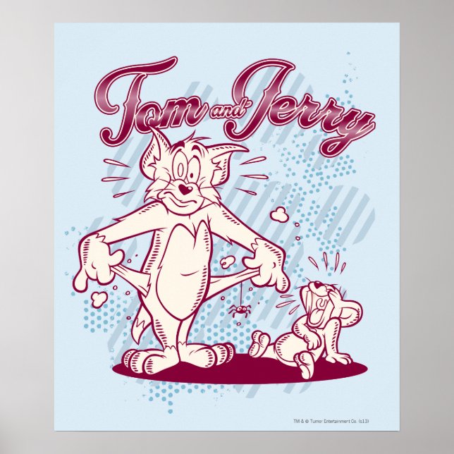 Tom och Jerry Fattig Poster (Framsidan)