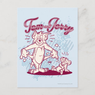 Tom och Jerry Fattig Vykort