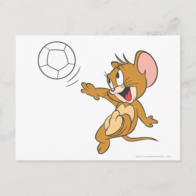 Tom och Jerry fotboll (fotboll) 1 Vykort (Framsida)