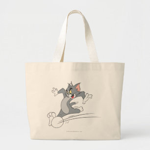 Tom och Jerry fotboll (fotboll) 3 Jumbo Tygkasse