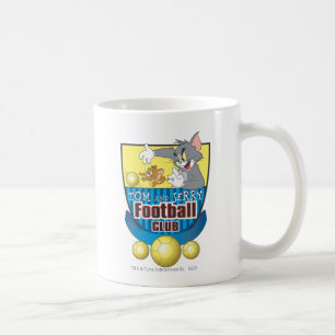 Tom och Jerry fotboll (fotboll) 5 Kaffemugg