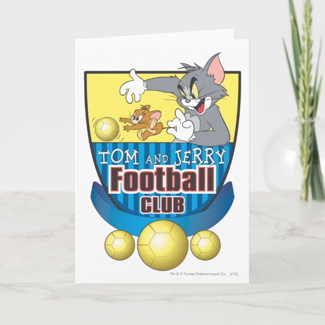 Tom och Jerry fotboll (fotboll) 5 Kort (Framsida)