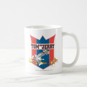 Tom och Jerry fotboll (fotboll) 7 Kaffemugg