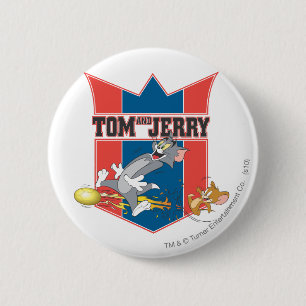 Tom och Jerry fotboll (fotboll) 7 Knapp