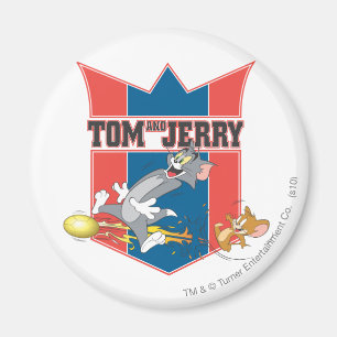 Tom och Jerry fotboll (fotboll) 7 Magnet