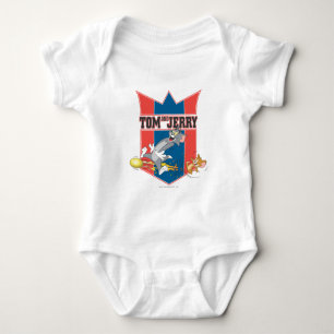 Tom och Jerry fotboll (fotboll) 7 T Shirt