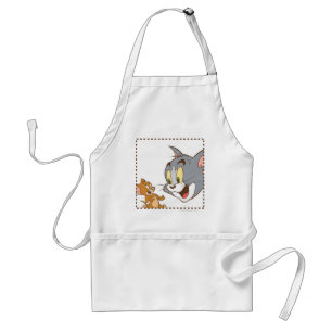 Tom och Jerry frimärke Förkläde
