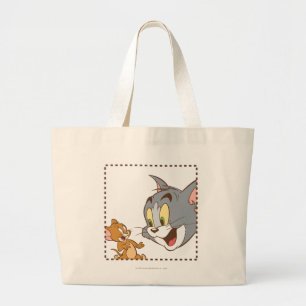 Tom och Jerry frimärke Jumbo Tygkasse