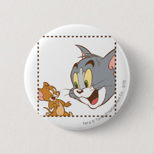 Tom och Jerry Frimärke Knapp