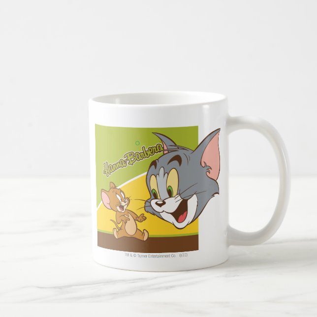 Tom och Jerry Hanna Barbera Logotyp Kaffemugg (Höger)
