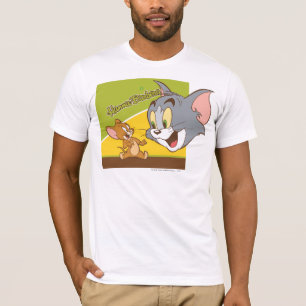 Tom och Jerry Hanna Barbera logotyp T Shirt