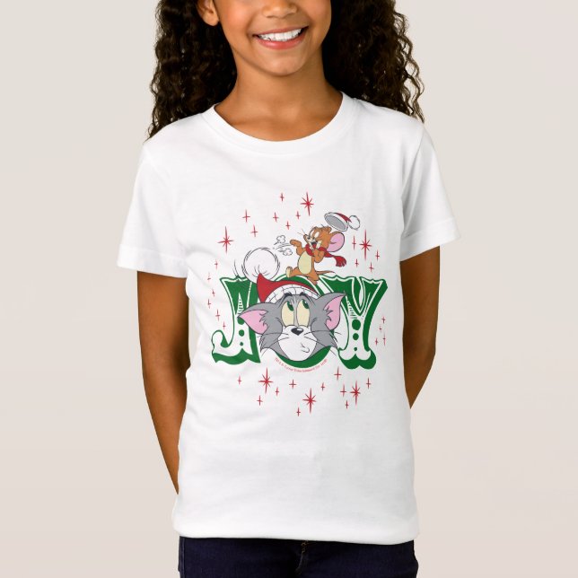 Tom och Jerry Helgdag Joy T Shirt (Framsida)