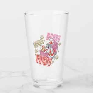 Tom och Jerry "Ho! Ho! Ho!" Santa Gift-leverans Glaskopp