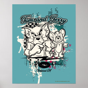 Tom och Jerry Hollywood CA Poster