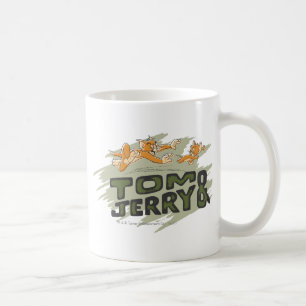 Tom och Jerry jaktlogotyp Kaffemugg