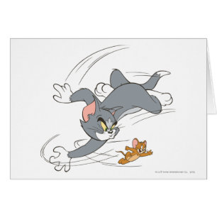 Tom och Jerry jaktvänd Hälsningskort