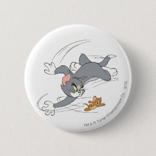 Tom och Jerry jaktvänd Knapp