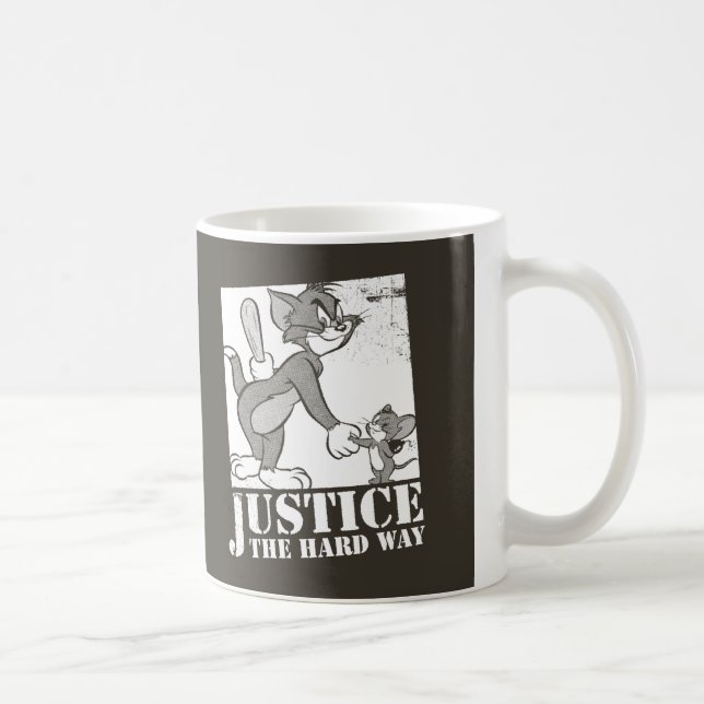 Tom och Jerry Justice den hårda vägen Kaffemugg (Höger)