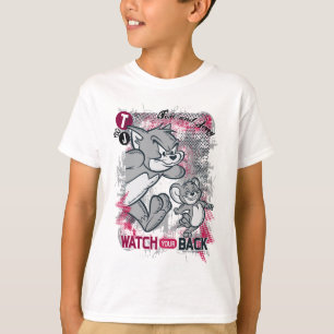 Tom och Jerry klocka din baksida T-shirt