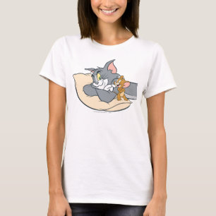 Tom och Jerry kudder på T-shirt