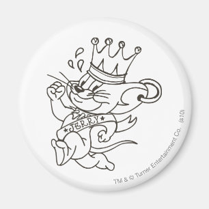 Tom och Jerry Kung Jerry Magnet