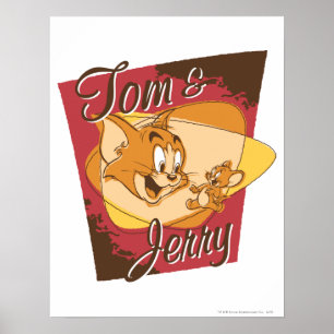 Tom och Jerry Logotyp 2 Poster