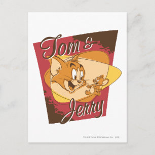 Tom och Jerry Logotyp 2 Vykort