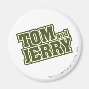 Tom och Jerry logotyp 3 Magnet