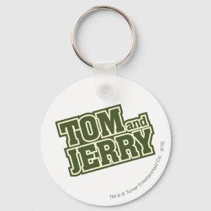 Tom och Jerry logotyp 3 Nyckelring