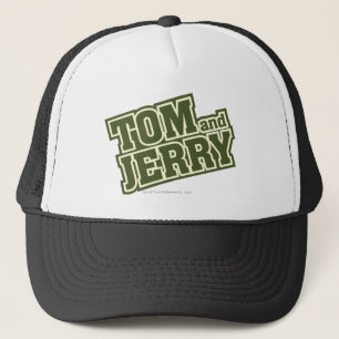 Tom och Jerry logotyp 3 Truckerkeps