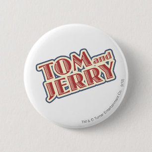 Tom och Jerry Logotyp Knapp