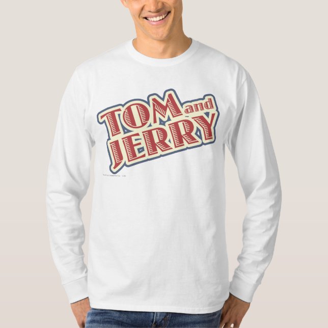 Tom och Jerry Logotyp Tee Shirt (Framsida)