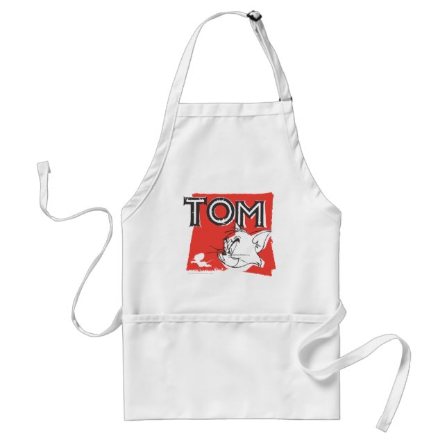 Tom och Jerry Mad Cat Förkläde (Framsidan)