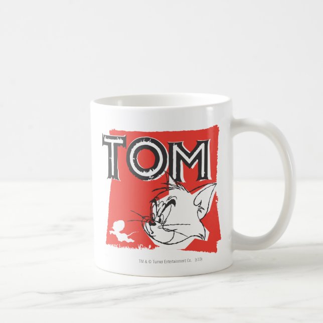 Tom och Jerry Mad Cat Kaffemugg (Höger)