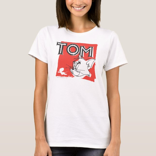 Tom och Jerry Mad Cat Tee Shirt (Framsida)