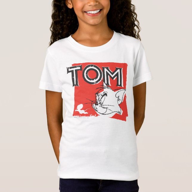 Tom och Jerry Mad Cat Tee Shirt (Framsida)